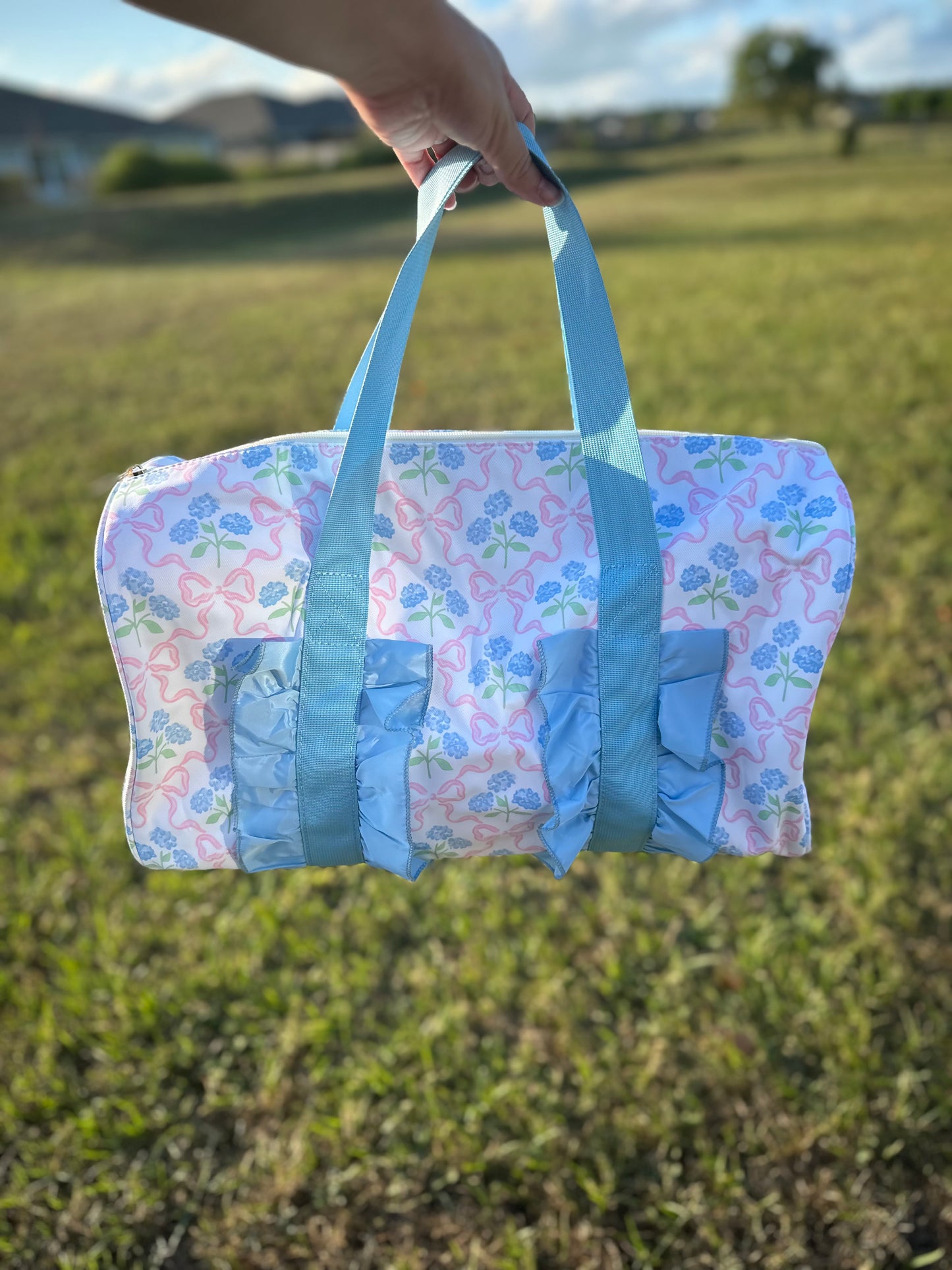 Floral duffel Bag