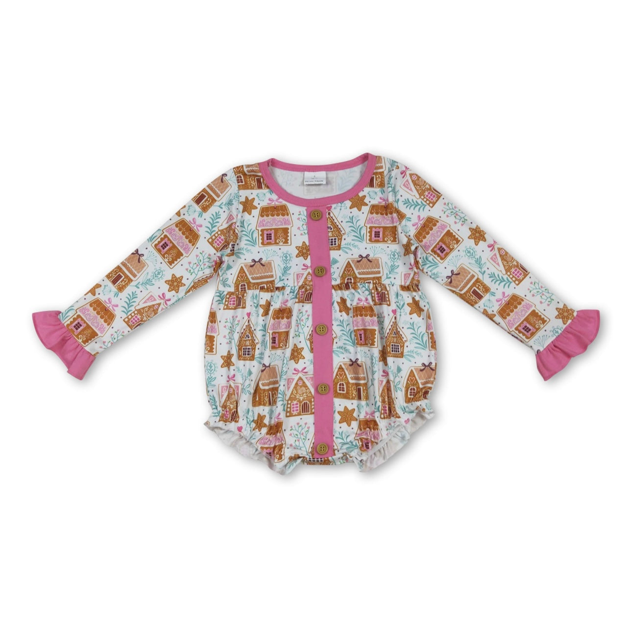 Pink Gingerbread Bubble