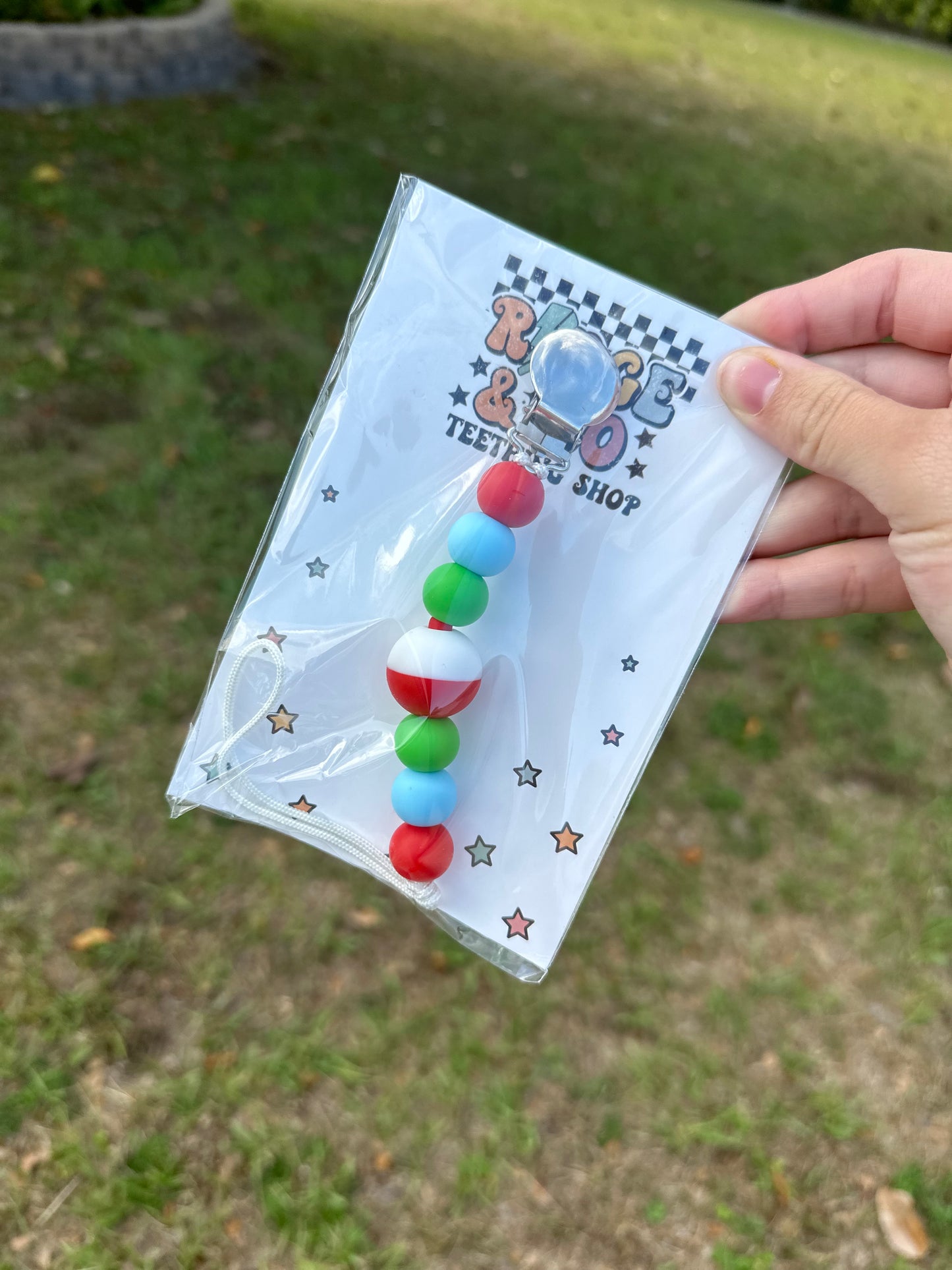 Bobber paci clip