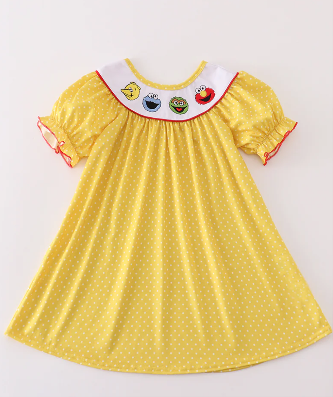 Yellow monster dress