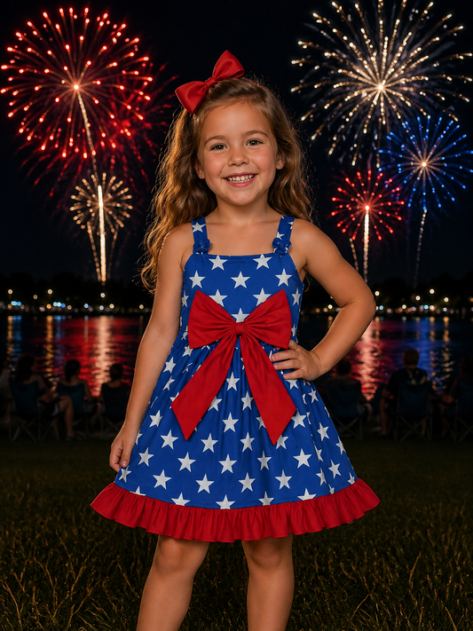 Little Miss Firecracker Dress
