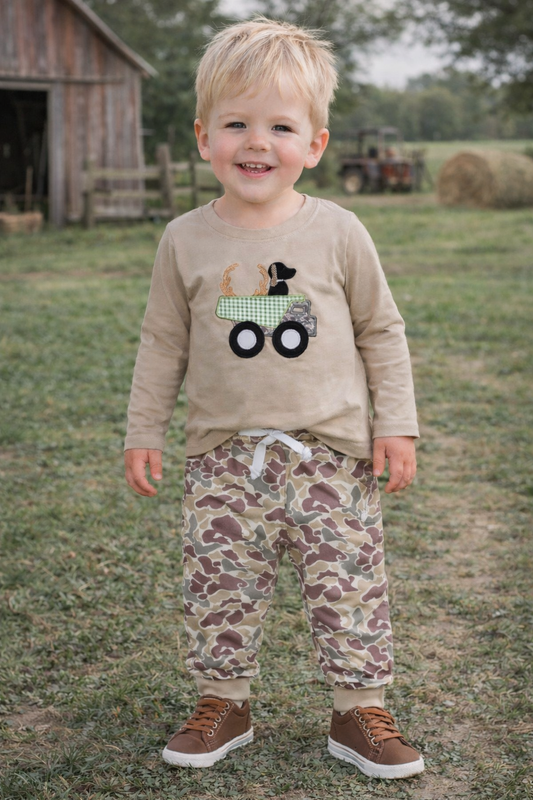 Camo Dump Truck set